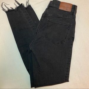 Button Fly 9” High Rise in Berkeley Wash